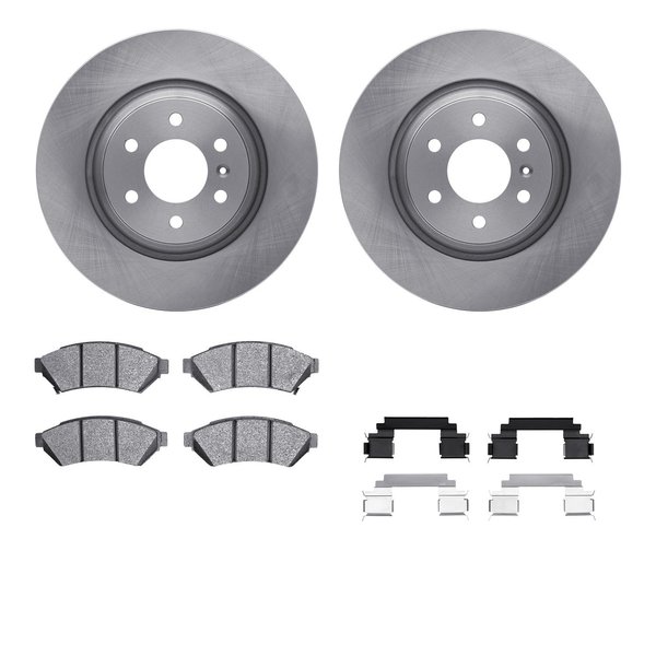 Dynamic Friction Co 6312-49001, Rotors with 3000 Series Ceramic Brake Pads includes Hardware 6312-49001